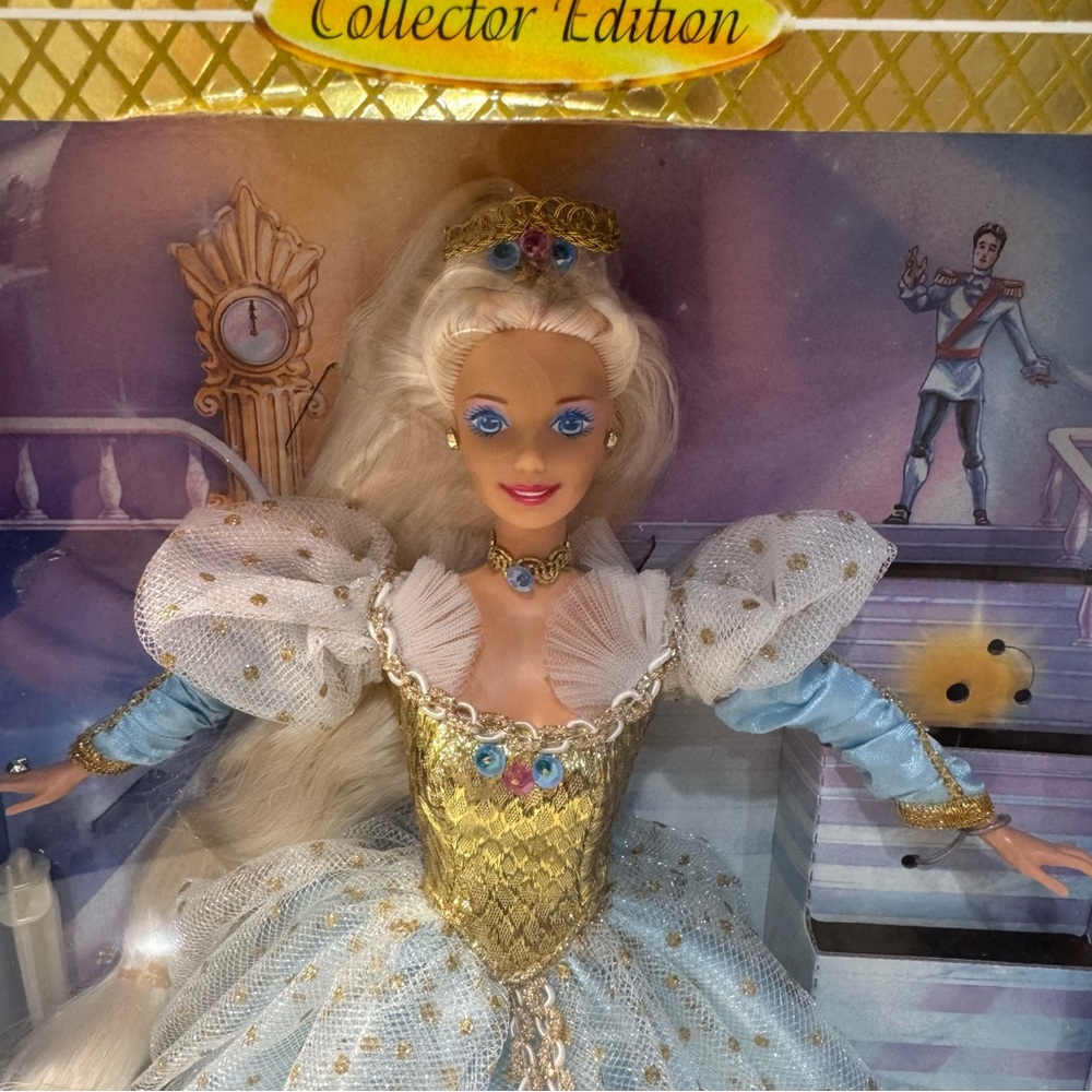 Vintage 1996 Mattel Barbie as Cinderella Children’s Collector Series #16900